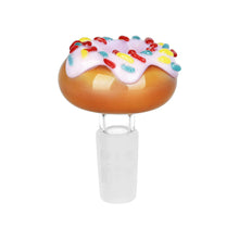 Load image into Gallery viewer, Sprinkle Donut Glass Flower Bowl - 14mm - Male
