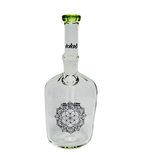 Load image into Gallery viewer, iDab Glass Medium Bottle w/Colored Lip-Green
