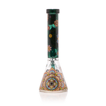 Load image into Gallery viewer, WormHole Glass-Mandala Myriad Mini (Teal)
