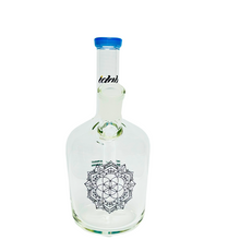 Load image into Gallery viewer, iDab Glass Medium Bottle w/Colored Lip-Blue

