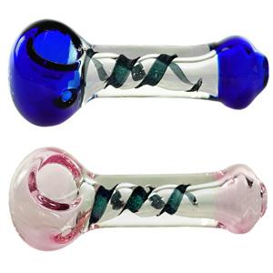 Color and Dichro Hand Pipe 4.25