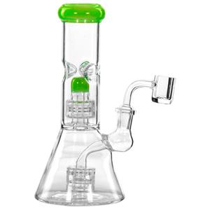 Green Bottom Water Pipe with Gears 8