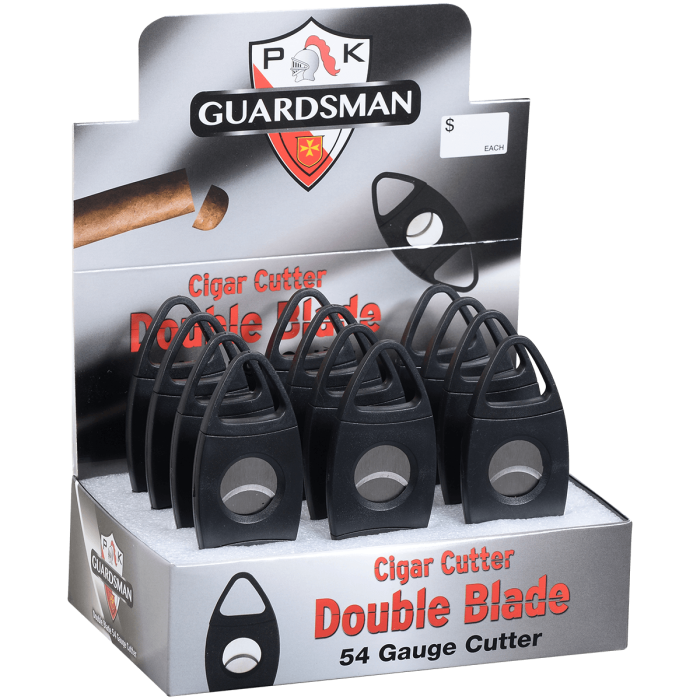Guardsman 54 Gauge Football Double Blade Cigar Cutter