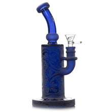 Load image into Gallery viewer, 6B Glass Frosted Colored Water Pipe 9.5&quot;
