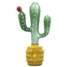 Load image into Gallery viewer, Cactus in Pot 5.5&quot; Hand Pipe
