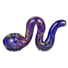 Blue Fumed Design Snake Style 5.5
