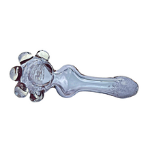 Load image into Gallery viewer, Translucent Purple Hand Pipe with Bubbles
