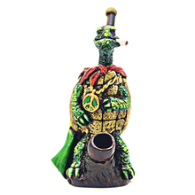 Load image into Gallery viewer, One Love Turtle Hand Pipe
