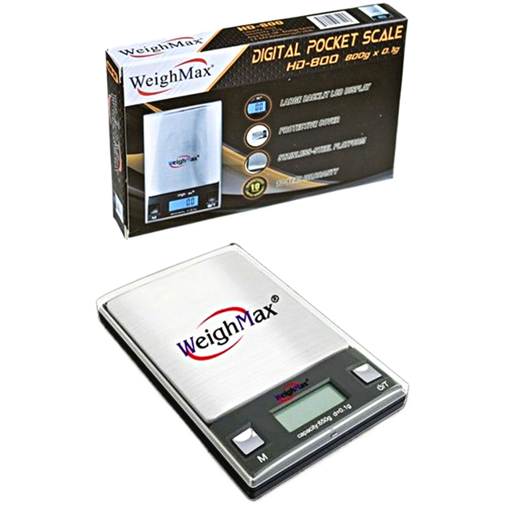 WeighMax HD-800 Digital Pocket Scale (0.1g)
