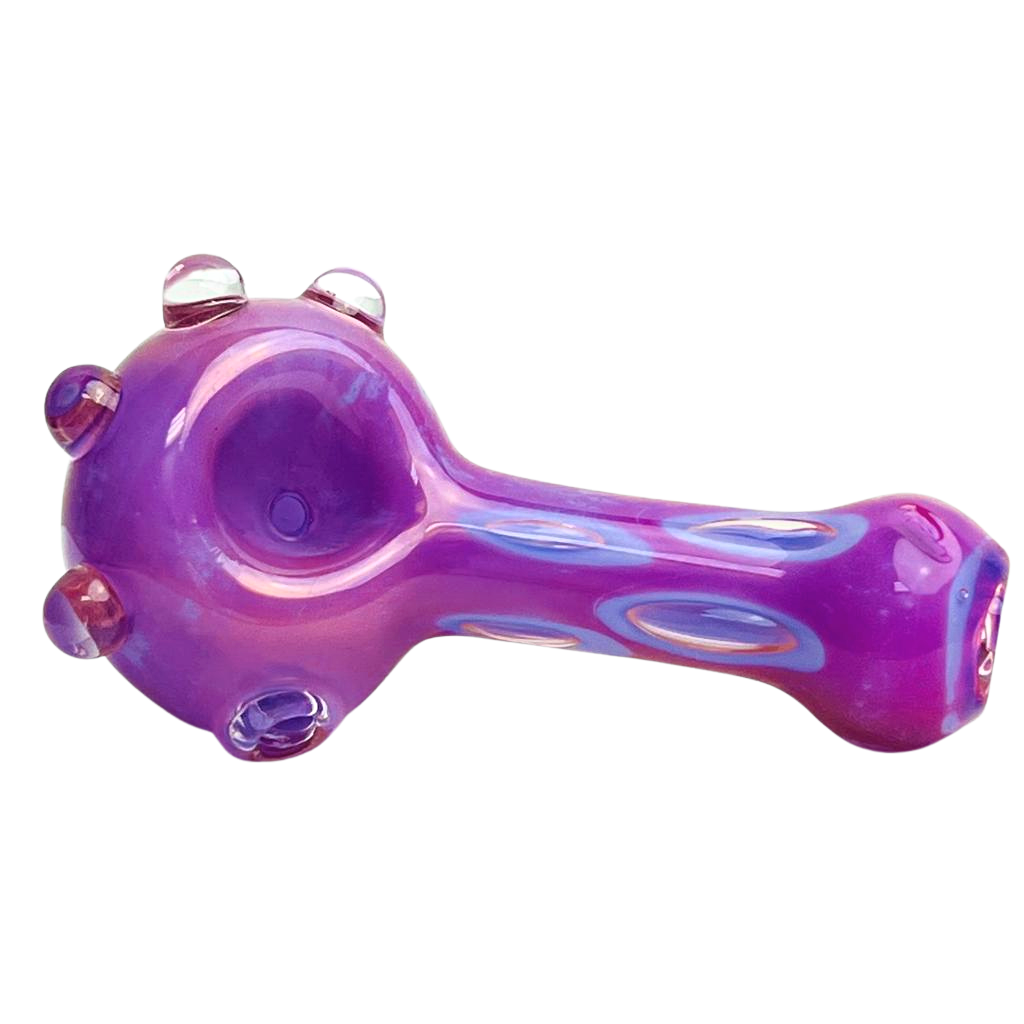 Purple Spotted Dichro Hand Pipe