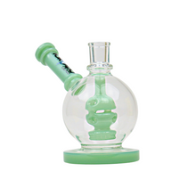 Load image into Gallery viewer, 14mm Tornado Glass Round Dab Rig with Fab Egg Perc
