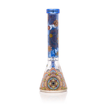 Load image into Gallery viewer, WormHole Glass-Mandala Myriad Mini (Light Blue)
