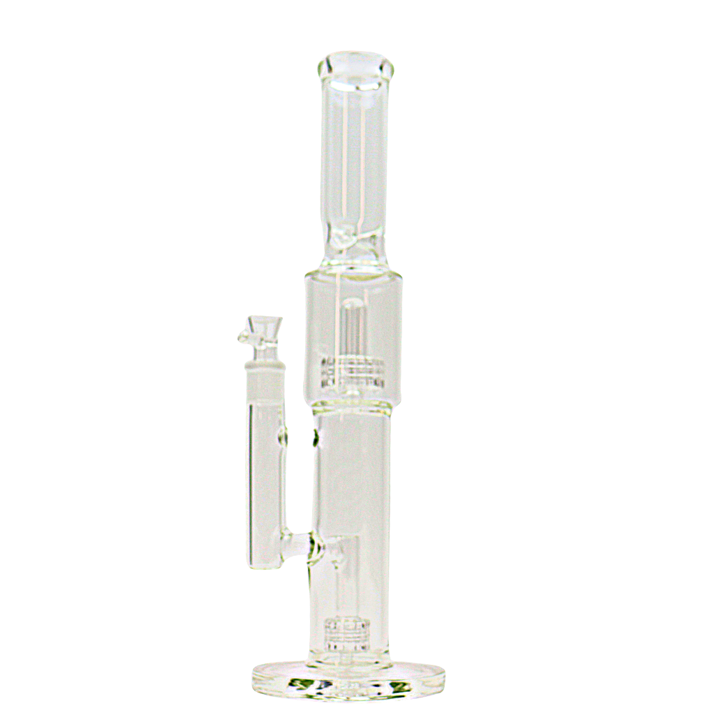 Clear Double Chamber Straight Tube