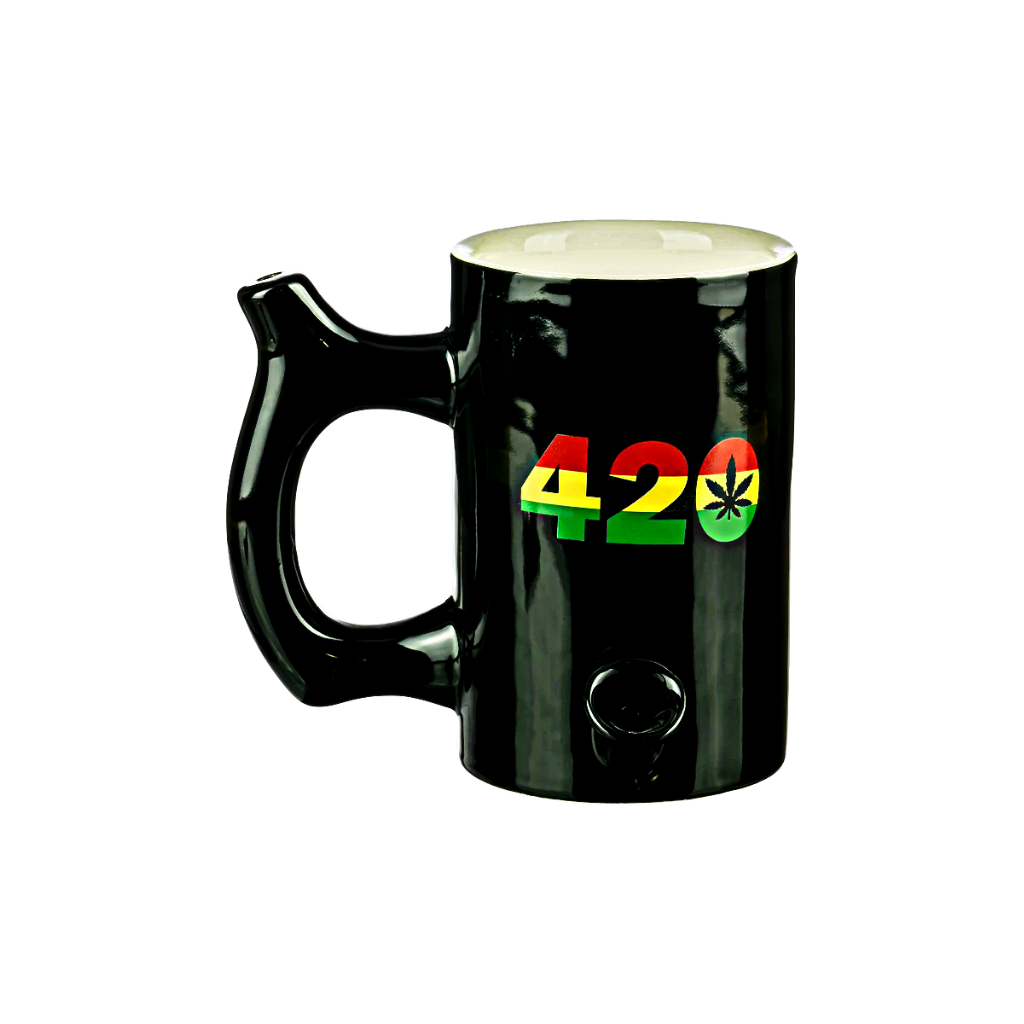 Rasta 420 Coffee Bong Mug