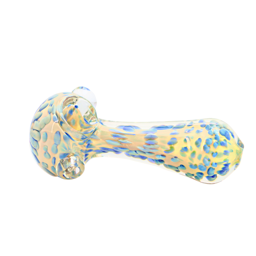 Blue Speckled Hand Pipe
