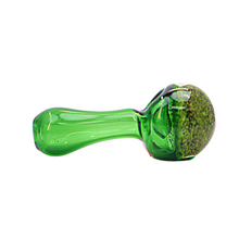 Load image into Gallery viewer, Green Glass Hand Pipe
