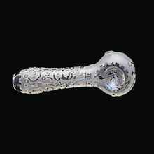 Load image into Gallery viewer, Milky Way Sandblasted Hand Pipe with Design
