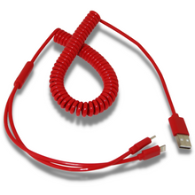 Load image into Gallery viewer, Flash Curly Cord USB Charger
