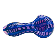 Load image into Gallery viewer, iDab Pink and Purple Design Hand Pipe
