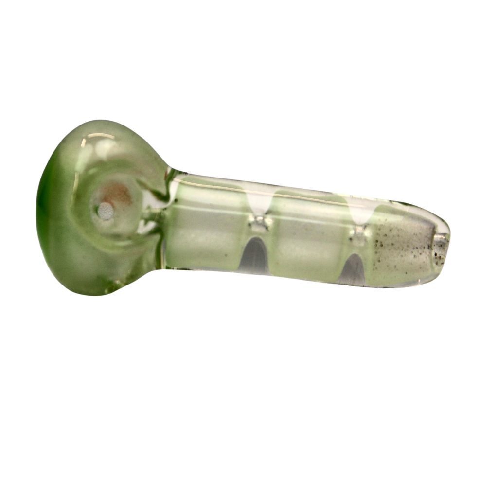 Green Frosted Hand Pipe