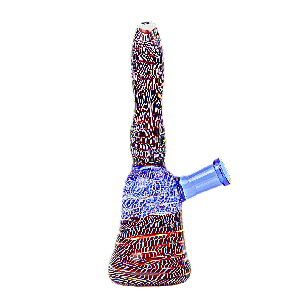 14mm Blue and Red Dab Rig