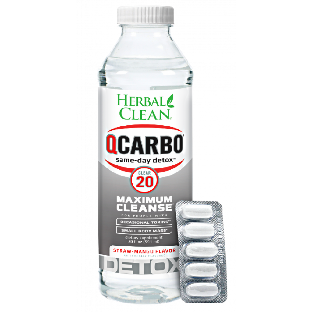 Herbal Clean QCarbo20 Clear Extreme Strength Cleansing Formula