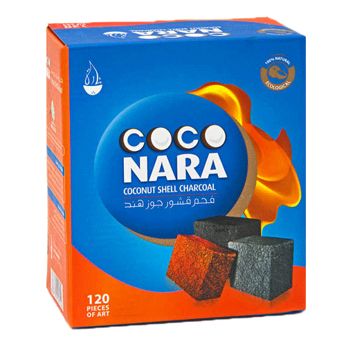 Coco Nara - Coconut Shell Charcoal 120pc Box