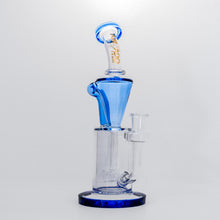 Load image into Gallery viewer, Tornado Glass-14mm Klein Recycler-Blue
