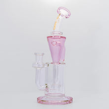 Load image into Gallery viewer, Tornado Glass-14mm Klein Recycler-Pink
