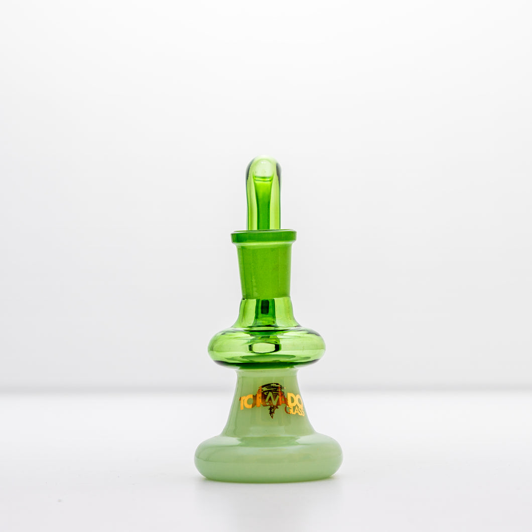 Tornado Glass- Drop Down Attachment-Light Green
