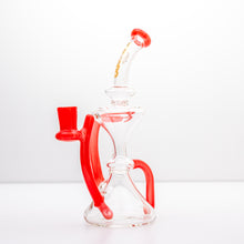 Load image into Gallery viewer, Tornado Glass-14mm HourGlass Recycler-Red
