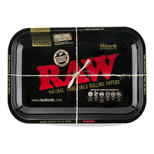 Load image into Gallery viewer, RAW - Small Tin Rolling Trays - Various Designs
