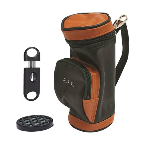 Travel Golf Bag Cigar Holder And Humidor