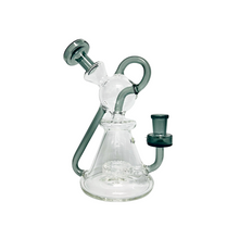 Load image into Gallery viewer, Looped Recycler- 14mm Glass Dab Rig

