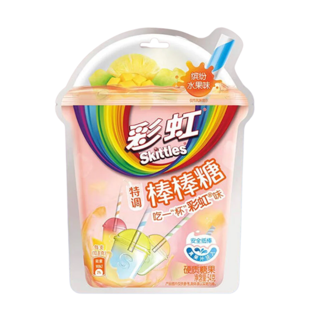 Skittles Lollipops Fruity- China