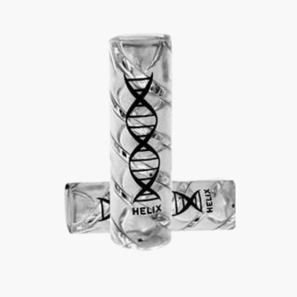 DNA Helix Style Glass Tip